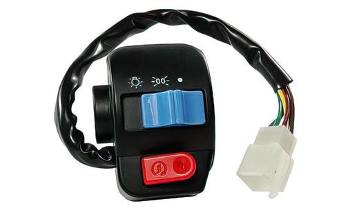 Switch unit for handlebar, right-hand, complete