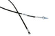 Brake cable GY6, 190cm, China 4-stroke