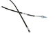 Brake cable GY6, 190cm, China 4-stroke