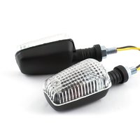 Indicators Mini rectangular black / transparent
