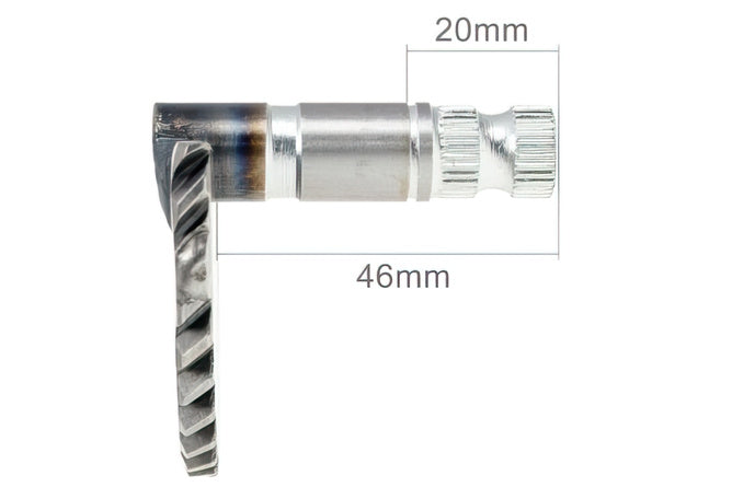 Kickstart Shaft 46mm / 20mm GY6 50cc, 139QMB