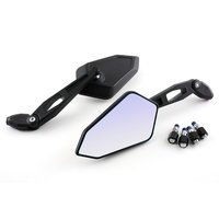 Mirror Set STR8 Street with M8-/M10 adapter black