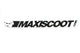Sticker Maxiscoot 120x14mm black/white