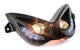 Twin Headlight EVO 2 w/ blue LEDs Yamaha Aerox black