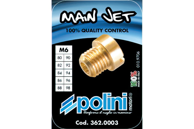 Main Jet Set Dellorto 6mm Polini
