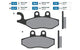 Brake Pads Polini Original Piaggio (Heng Tong)