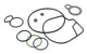 Gasket Set complete CIF Dell'Orto PHVA 12/17.5mm