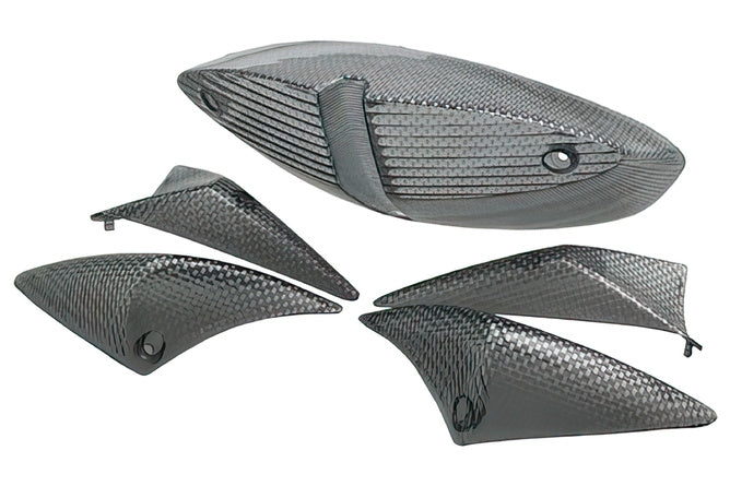 Indicator / Taillight Lens Set STR8 Peugeot Speedfight 2 carbon look
