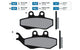 Brake Pads Polini Original Piaggio (Grimeca)