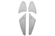 Indicator Lens Set (x4) white Peugeot Buxy / Zenith / Speedake