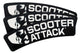 Tire Sticker Scooter Attack