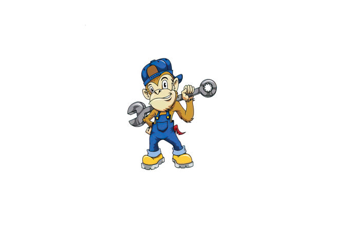 Sticker Lethal Threat Grease Monkey 7x11cm