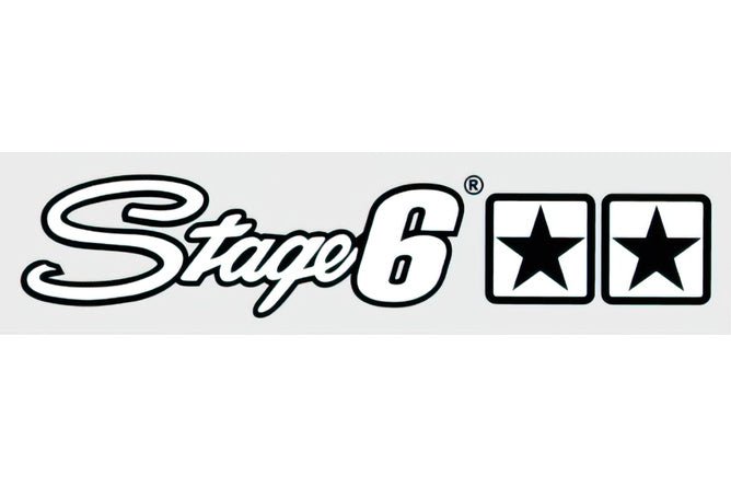 Sticker Stage6, white
