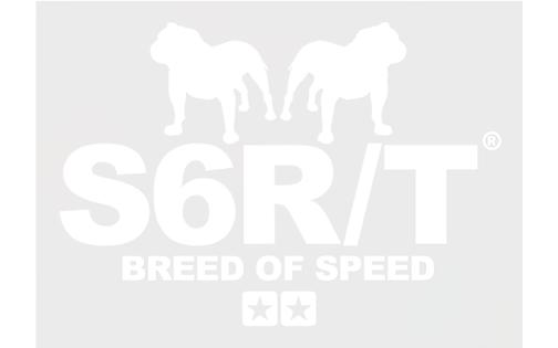 Sticker Stage6 R/T Breed of Speed white