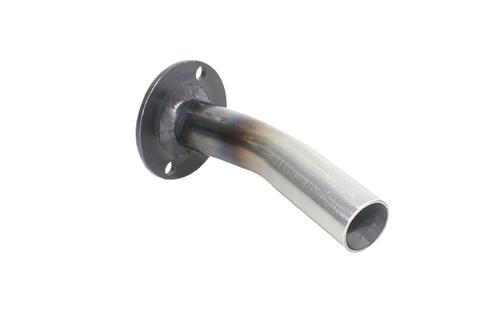 Connecting Pipe exhaust - silencer bent KRM d.22 x d.19 mm