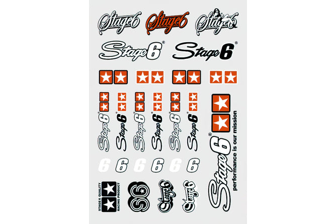 Sticker Sheet Stage6 DIN A4