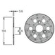 Brake Disc 155mm GY6 / Yamaha BWs / Piaggio Zip