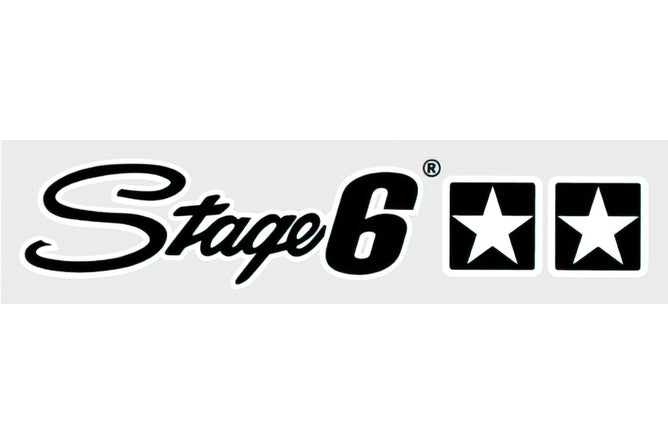 Sticker Stage6 25x4.5cm black