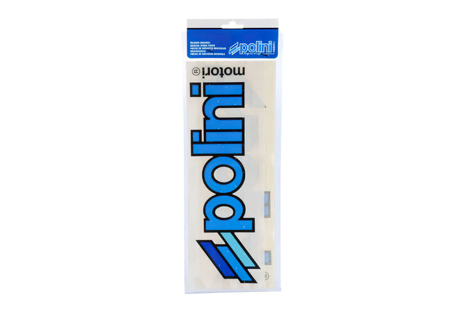 Stickers (x2) Polini 34x11cm blue