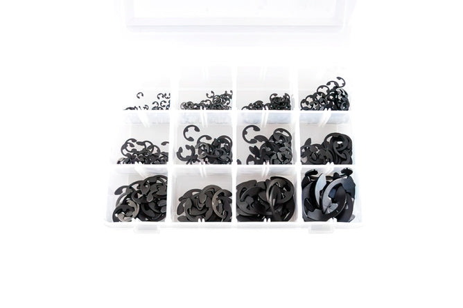 Set of circlips 365 pieces 2.3mm - 19m