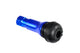 Tire Valve tubeless straight aluminium blue