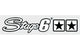 Sticker Stage6 logo 25x4.5cm white