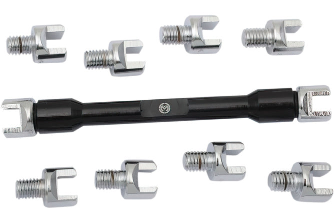 Spoke Wrench with 10 bits