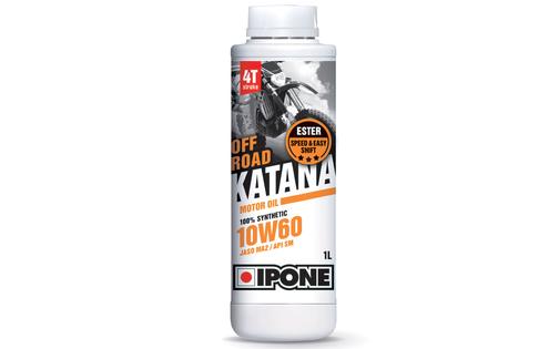 4-Stroke Oil 10W60 Ipone Katana Off Road 100% synthetic 1L