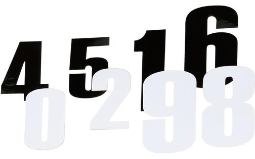 Race Number Sticker 15 cm