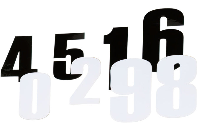 Race Number Sticker 12 cm