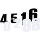 Race Number Sticker 12 cm