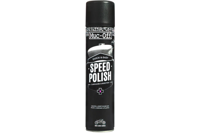 Speed Polish Muc-Off carnauba & wax 400ml (spray)