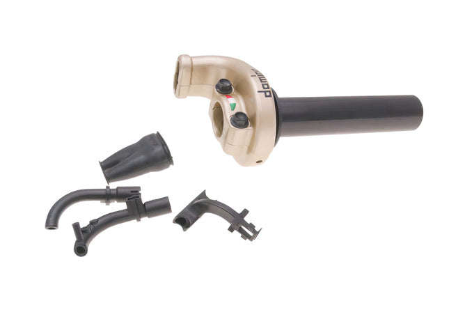 Quick-Action Throttle Domino KRE 03 Offroad 2.6°/ 45mm titanium