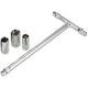 Socket Wrench T-handle 3 sockets