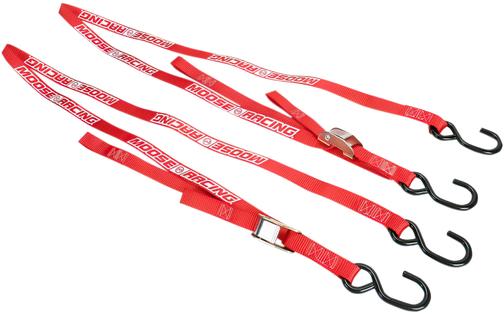 Tension Straps extra strong 213cm red