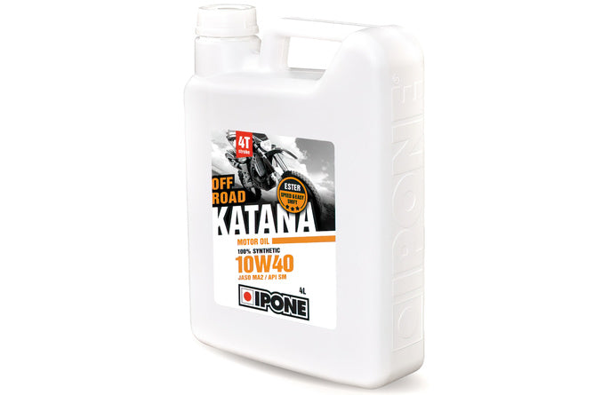 4-Stroke Oil 10W40 Ipone Katana Off Road 100% synthetic 4L