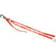 Carabiner Tension Straps extra strong 213cm orange