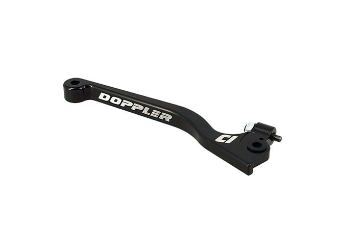 Brake Lever Doppler CNC black Derbi/Gilera/Piaggio/Peugeot