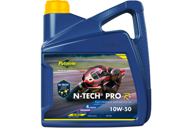 4-Stroke Oil 10W50 Putoline N-Tech Pro R+ 100% synthetic 4L