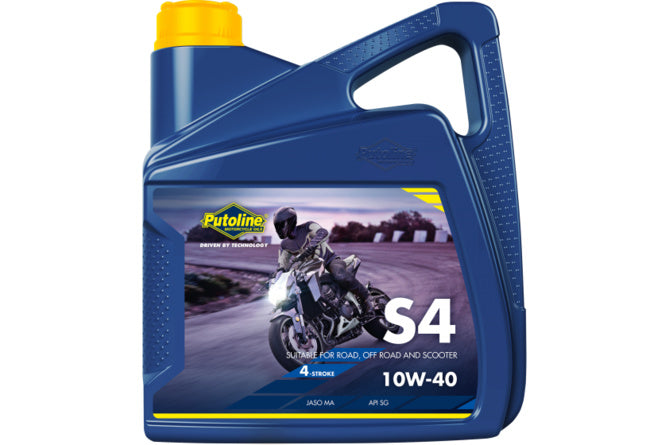 4-Stroke Oil 10W40 Putoline S4 mineral 4L
