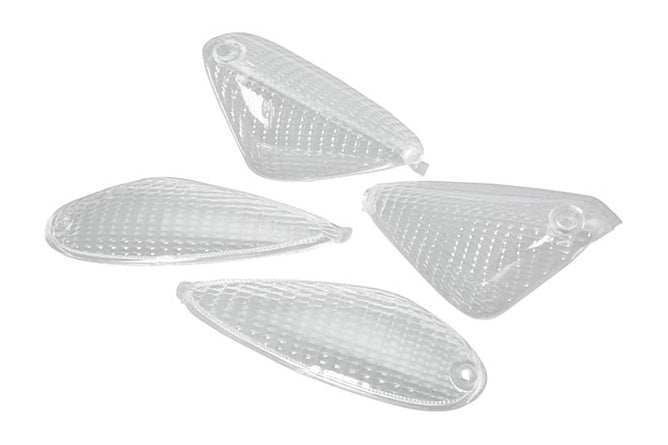 Indicator Lens Set STR8 Piaggio NRG MC² Extreme / MC³ white