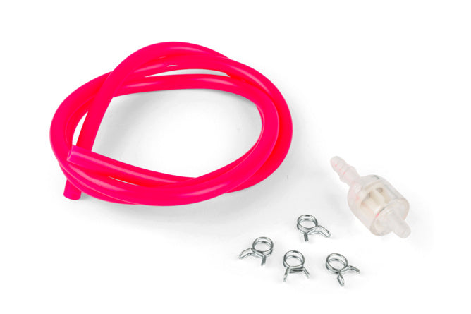 Kit Fuel Hose + Filter d.5mm pink