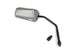 Mirror F1 left / right right-hand thread D.10mm matte arbon