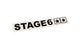 Sticker plotted Stage6 110x33mm black