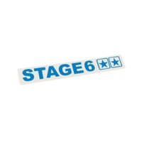 Sticker plotted Stage6 110x33mm blue