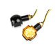 Indicators LED Cross sequential black -