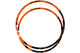 Rim Sticker Kit 12" Stage6 orange / black