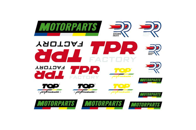 Sticker Sheet Top Performances A4