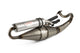 Exhaust LeoVince Handmade TT Peugeot Speedfight 3