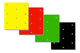 Adhesive Foils Blackbird 47x33cm perforated transparent